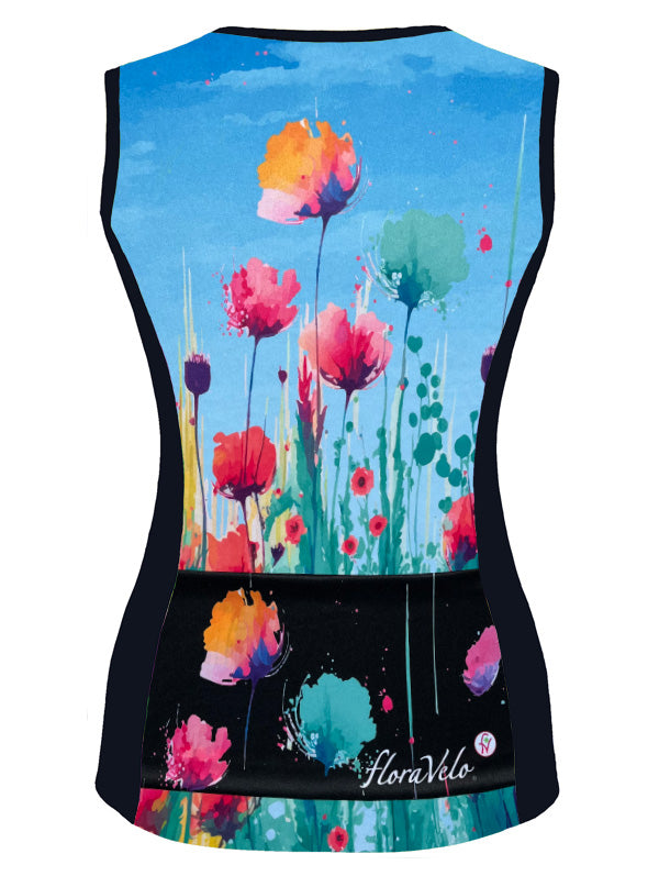 Super Bloom Sleeveless Jersey