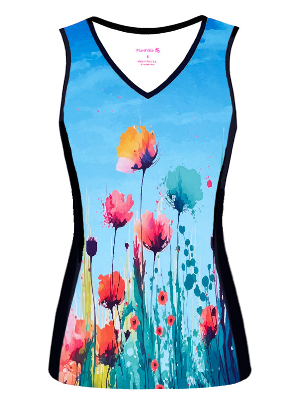 Super Bloom Sleeveless Jersey