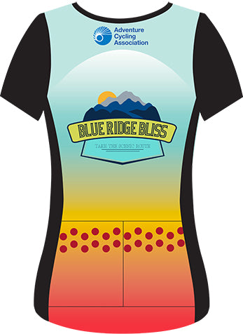 Adventure Cycling Blue Ridge Bliss Short Sleeve Jersey