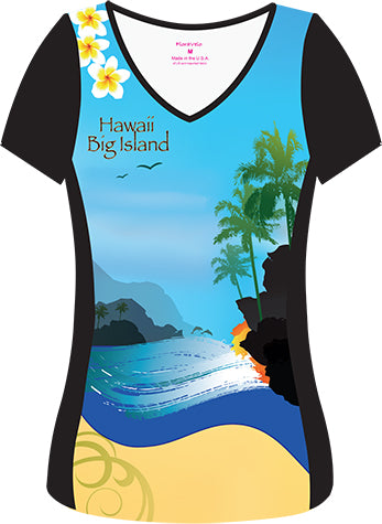 Adventure Cycling Hawaii Big Island Short Sleeve Jersey