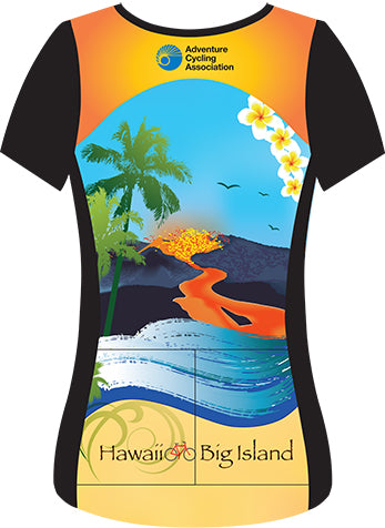 Adventure Cycling Hawaii Big Island Short Sleeve Jersey