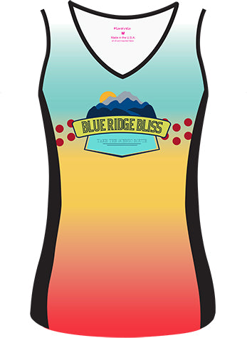 Adventure Cycling Blue Ridge Bliss Sleeveless Jersey