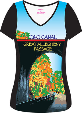Adventure Cycling C&O Canal GAP Short Sleeve Jersey