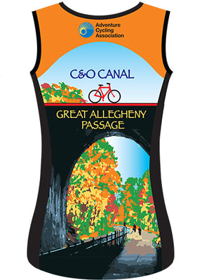 Adventure Cycling C&O Canal GAP Sleeveless Jersey