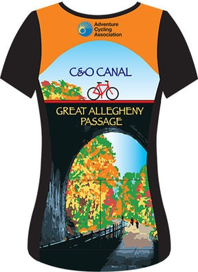 Adventure Cycling C&O Canal GAP Short Sleeve Jersey