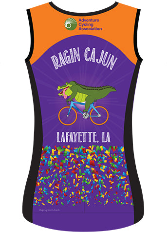 Adventure Cycling Ragin Cajun Sleeveless Jersey