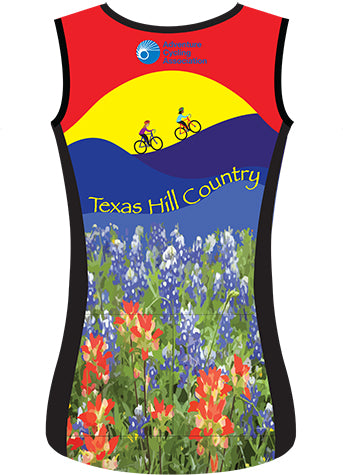 Adventure Cycling Texas Hill Country Sleeveless Jersey